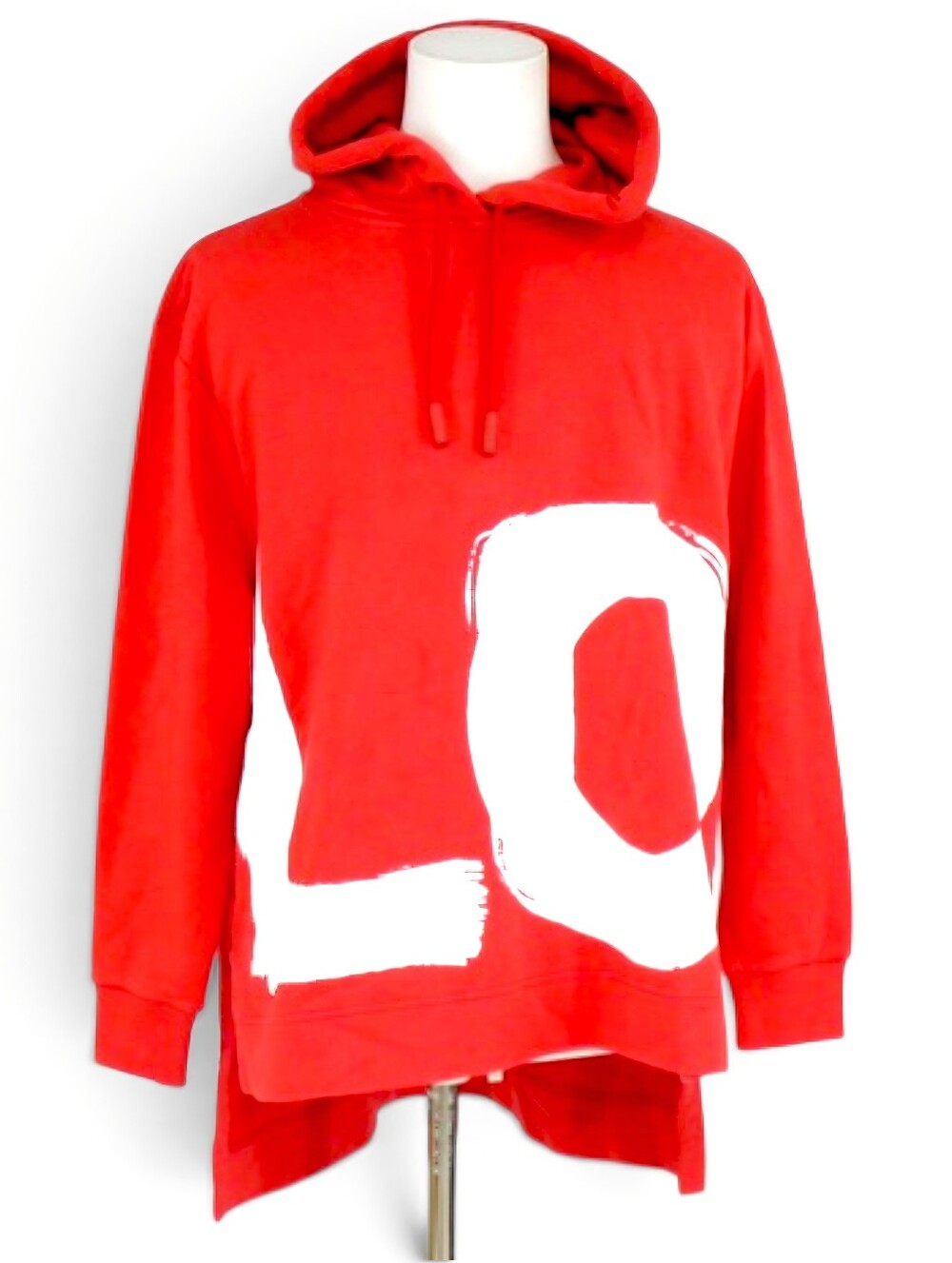 Burberry LOVE Graphic Hooded Unisex Sweatshirt Red Hoodie